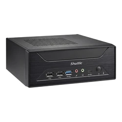 Shuttle XH810 Barebone slim DDR5 SO‑DIMM μαύρο