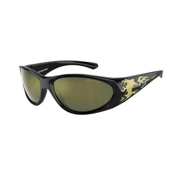 Arnette Unisex Γυαλιά Ηλίου με Μαύρο Κοκκάλινο Σκελετό και Καφέ Φακό AN4342 29476R