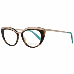 Emilio Pucci Γυναικείος Σκελετός Γυαλιών Cat Eye Καφέ EP5092 056