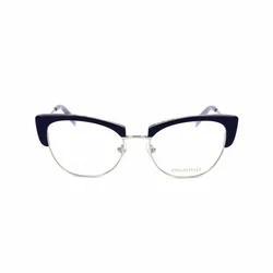 Emilio Pucci Γυναικείος Σκελετός Γυαλιών Cat Eye Μπλε EP5102 092