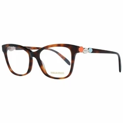 Emilio Pucci Γυναικείος Κοκκάλινος Σκελετός Γυαλιών Cat Eye Καφέ EP5150 052