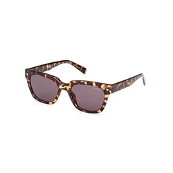 Guess Unisex Γυαλιά Ηλίου με Καφέ Ταρταρούγα Κοκκάλινο Σκελετό και Καφέ Φακό GU8265 52A