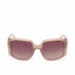 Guess Unisex Γυαλιά Ηλίου με Μπεζ Σκελετό και Μπεζ Φακό GU00097 57F