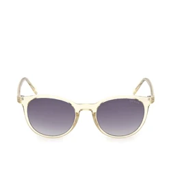 Guess Unisex Γυαλιά Ηλίου με Κίτρινο Κοκκάλινο Σκελετό και Γκρι Ντεγκραντέ Φακό GU00118 39C