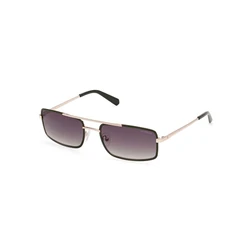 Guess Unisex Γυαλιά Ηλίου με Χρυσό Μεταλλικό Σκελετό και Γκρι Ντεγκραντέ Φακό GU00168 97P