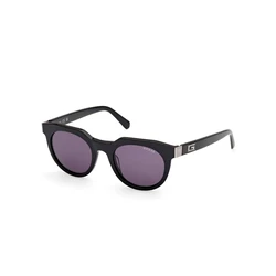 Guess Unisex Γυαλιά Ηλίου με Μαύρο Κοκκάλινο Σκελετό και Μαύρο Φακό GU00214 01A