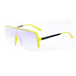 Guess Unisex Γυαλιά Ηλίου με Κίτρινο Κοκκάλινο Σκελετό και Γκρι Φακό GO00054 0095W