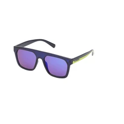 Guess Unisex Γυαλιά Ηλίου με Μπλε Κοκκάλινο Σκελετό και Μπλε Καθρέφτη Φακό GO00068 84C