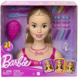 Mattel Barbie: Styling Head (HMD88) EN,FR,DE,ES,PT,IT,NL,SE,DK,NO,FI,PL,CZ,SK,HU,RU,GR,TR,AR Pack / Carton Window Box with Plastic Film