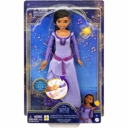 Mattel Disney: Wish - Singing Asha of Rosas Singing Doll (HPX26) EN,FR,ES,PT Pack / Carton Blister Pack