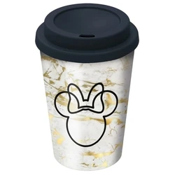 Θερμός Stor Disney: Minnie Mouse Small Plastic Double-Walled Coffee Tumbler (390ml) (01048)