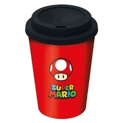 Θερμός Stor Super Mario Small Plastic Double-Walled Coffee Tumbler (390ml) (01378)