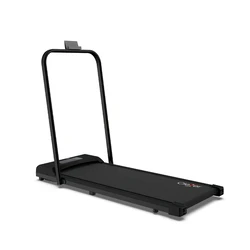 Clever A1-F Portable Smart Treadmill with Bluetooth and Folding Arm - Black