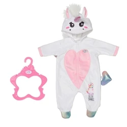 Zapf Creation: Baby Born Unicorn Onesie (43cm) (832936-116722) EN,DE,FR,NL,IT,ES,PT,NO,SE,FI,DK,HU,CZ,PL,SK,SL,TR,RU,LV,ET,GR,RO,HR,BG,UK,AR Label / Plastic Bag