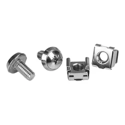 Βίδες για Καμπίνα Δικτύου StarTech M6 Rack Screws and M6 Cage Nuts - 20 Pack - M6 Nuts