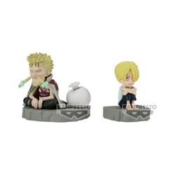 Φιγούρα Banpresto WCF - Log Stories: One Piece - Sanji & Zeff (6cm)