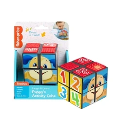 Fisher-Price Laugh Learn Puppys Activity Cube (HWH13) Greek Pack / Carton Window Box without Plastic Film