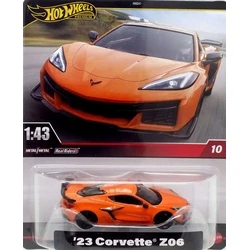 Αυτοκινητάκι Mattel Hot Wheels Premium: Real Riders - 23 Corvette Z06 (1:43rd) (HWT05)