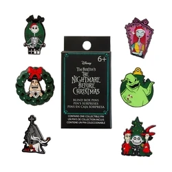 Κονκάρδες Funko Loungefly: Walt Disney - Nightmare Before Christmas Seasonal Blind Box Enamel