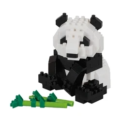 Φιγούρα Τουβλάκια Bandai Nanoblock  Animal Giant Panda Building Block Figure (NBC328)