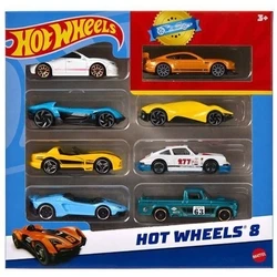 Αυτοκινητάκι Mattel Hot Wheels: Hot Wheels 8 - Random Vehicles Set (HPV78)