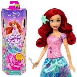 Κούκλα Mattel Disney Princess: Spin Reveal - Ariel Doll (HTV88)