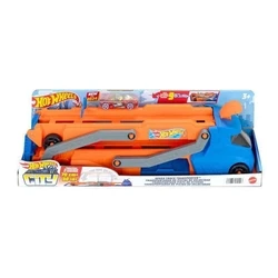Αυτοκινητάκι Mattel Hot Wheels: City - Speed Track Transporter (HYT83)