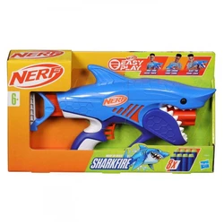 Εκτοξευτής Hasbro Nerf Easy Play: Nerf JR. Wild - Sharkfire (F8645)