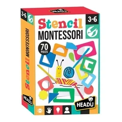 Παιδική Χειροτεχνία Headu Στένσιλ Μοντεσσορι (50.52293)