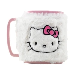 Pyramid Sanrio Hello Kitty Fuzzy Mug with Removable Cover