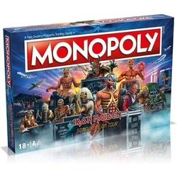 Επιτραπέζιο Παιχνίδι Winning Moves: Monopoly - Iron Maiden Somewhere on Tour (WM01790-EN1)