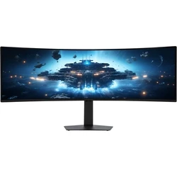 Samsung Odyssey G9 G95C Οθόνη Gaming Curved 49" Dual QHD 5120x1440 240Hz HDR1000 1ms