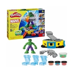 Πλαστελίνες Hasbro Play-Doh Marvel Hulk Smash And Squish (F9826)