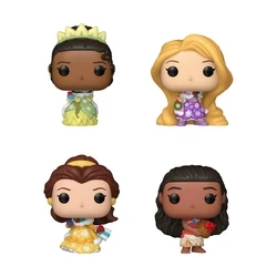 Μπρελόκ Funko Pocket Pop! Capsule: Princess Holiday - Moana, Belle, Tiana, Rapunzel (Blind Box)
