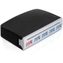 USB Hub Delock USB 3.0 Black NT 4 Θυρών