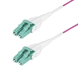 StarTech Καλώδιο Οπτικής Ίνας LC-LC 5m Μωβ 1τμχ 65030920766