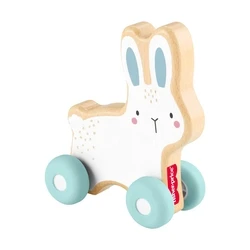 FisherPrice: Wooden PushAlong Bunny (JDM52)