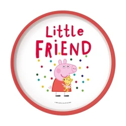 Stor Peppa Pig Πιάτο Little One Non Slip Bicolor Premium Plate