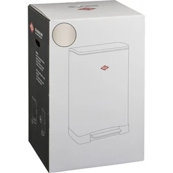 Wesco Plastic Trash Bin Beige 112754