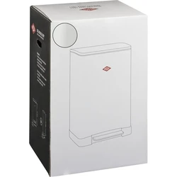 Wesco Plastic Trash Bin Black 112755