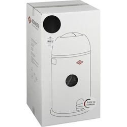 Wesco Plastic Waste Bin Black 112772