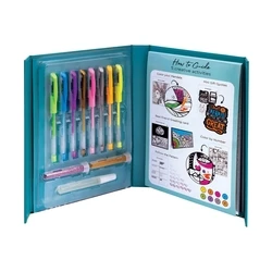 Σετ Ζωγραφικής AS Happi Hobbi: Art Journal Fluo Στυλό (1038-11040