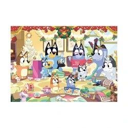 Παζλ Ravensburger Giant Floor Puzzle Bluey Christmas with Bluey (24 pcs) (03171)