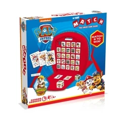 Παιχνίδι με Κάρτες Winning Moves Top Trumps Match Paw Patrol Τhe Crazy Cube Game (English Language) (WM01346-ML1-6)