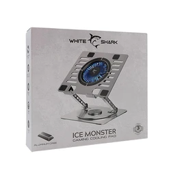 Βάση Laptop White Shark GCP-16 ICE MONSTER 17.3'
