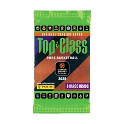 ΑυτοκόλληταPanini Euroleague Top Class: Display of 24 Packs (8 cards per pack)