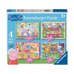 Παζλ Ravensburger Peppa Pig - Puzzle (4in1) (12004016)