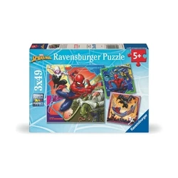 Παζλ Ravensburger Marvel Spiderman - Puzzle (3x49pcs) (12004115)
