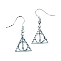Drop Earrings The Carat Shop Ltd Harry Potter Deathly Hallows