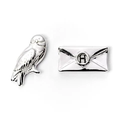 Harry Potter The Carat Shop Ltd Hedwig and Letter Stud Earrings